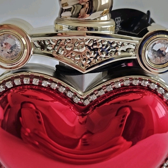 Disney Bath & Body Works Evil Queen Snow White Dagger Heart Candle Holder Gold - Picture 7 of 15